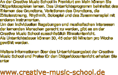 An der Creative Music School